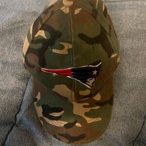 Camouflage New England Patriots Hat